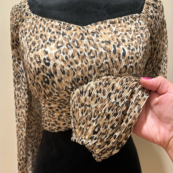 Japna - Leopard Print - Cropped Top - Picture 2 of 6